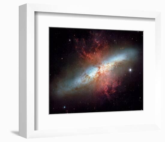 NASA - Starburst Galaxy M82-null-Framed Premium Giclee Print