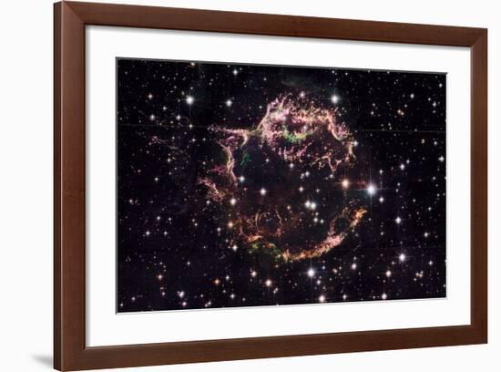 NASA - Supernova Remnant Cassiopeia A--Framed Art Print