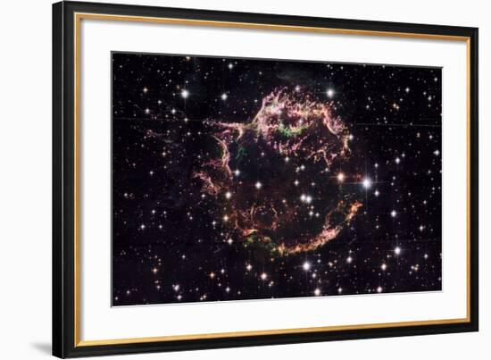 NASA - Supernova Remnant Cassiopeia A-null-Framed Art Print