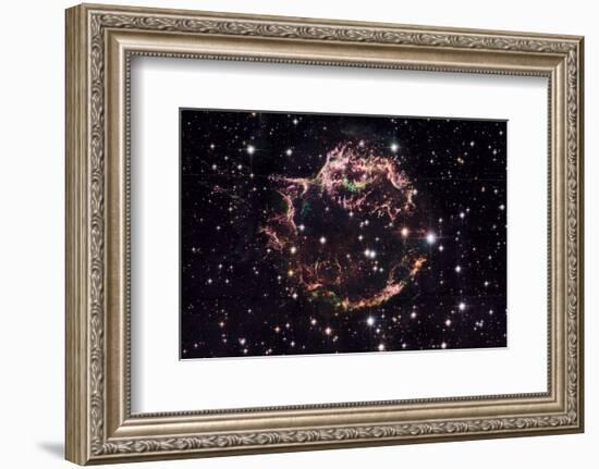 NASA - Supernova Remnant Cassiopeia A-null-Framed Art Print