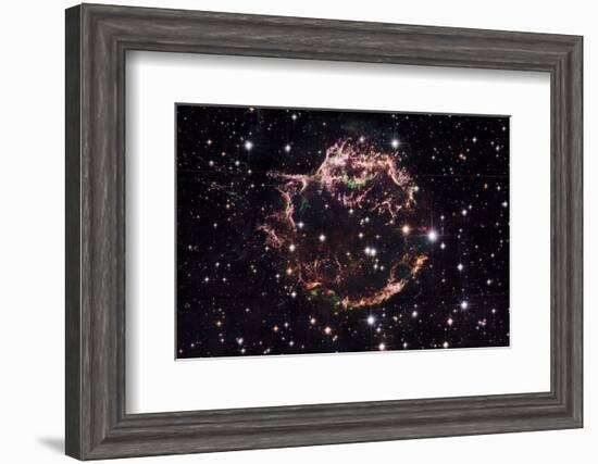 NASA - Supernova Remnant Cassiopeia A-null-Framed Art Print