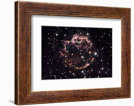 NASA - Supernova Remnant Cassiopeia A-null-Framed Art Print