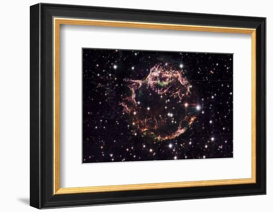 NASA - Supernova Remnant Cassiopeia A-null-Framed Art Print