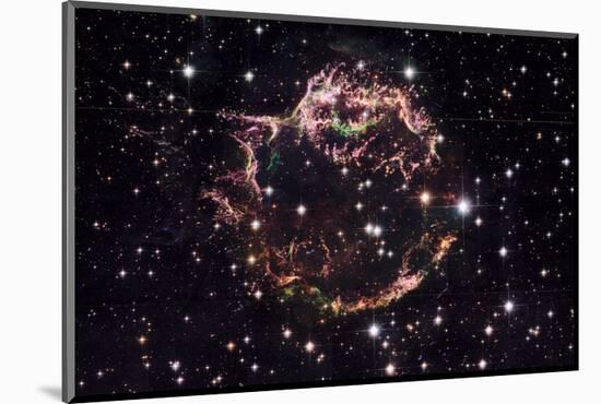 NASA - Supernova Remnant Cassiopeia A-null-Mounted Art Print