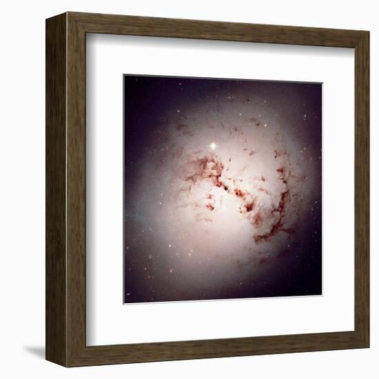 NASA - The Dusty Galaxy NGC 1316-null-Framed Premium Giclee Print