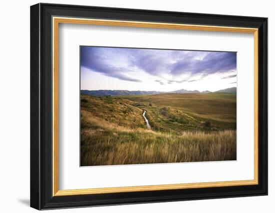 Naseby Is a Quiet Little Town in the Otago Region of New Zealand-Micah Wright-Framed Photographic Print