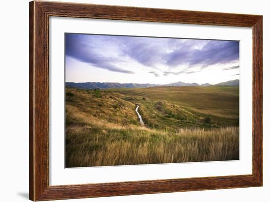 Naseby Is a Quiet Little Town in the Otago Region of New Zealand-Micah Wright-Framed Photographic Print