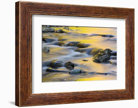 Nash Stream in Reddington Township, Maine. High Peaks Region. Fall-Jerry and Marcy Monkman-Framed Photographic Print