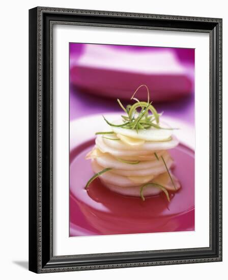 Nashi Fruit with Ginger and Lime Syrup-Michael Boyny-Framed Photographic Print