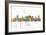 Nashville Tennessee Skyline MCLR 1-Marlene Watson-Framed Giclee Print