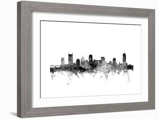 Nashville Tennessee Skyline-Michael Tompsett-Framed Art Print