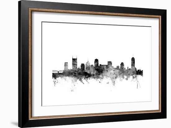 Nashville Tennessee Skyline-Michael Tompsett-Framed Art Print