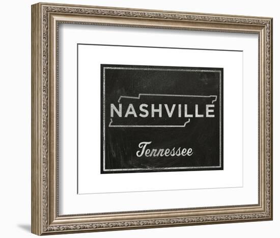 Nashville, Tennessee-John Golden-Framed Art Print