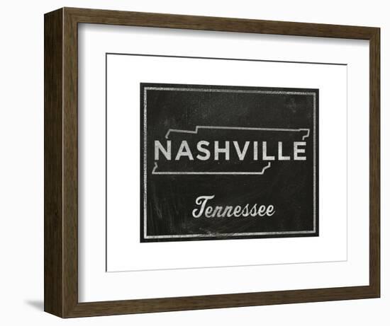 Nashville, Tennessee-John Golden-Framed Art Print