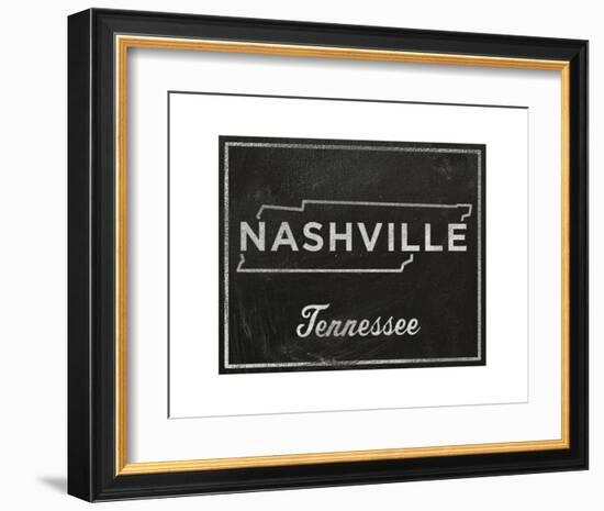Nashville, Tennessee-John Golden-Framed Art Print