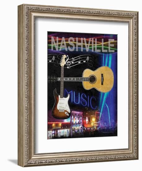 Nashville-Todd Williams-Framed Art Print