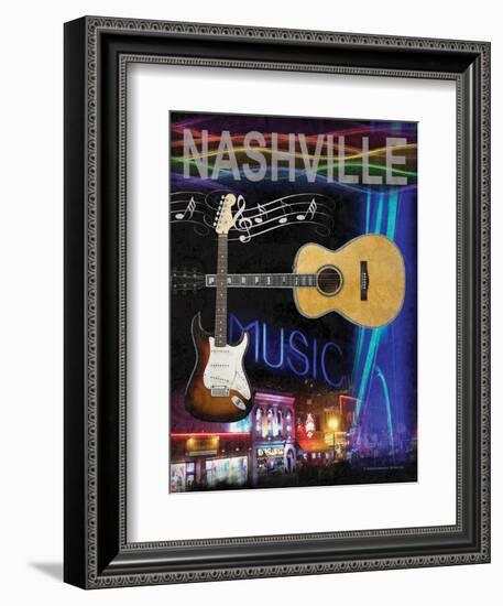 Nashville-Todd Williams-Framed Art Print