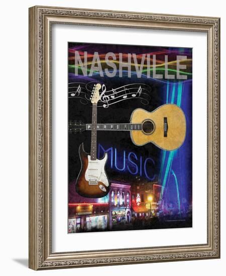 Nashville-Todd Williams-Framed Art Print