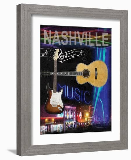 Nashville-Todd Williams-Framed Art Print