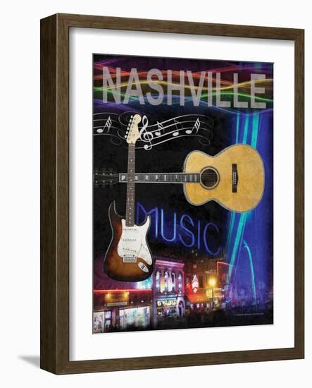 Nashville-Todd Williams-Framed Art Print