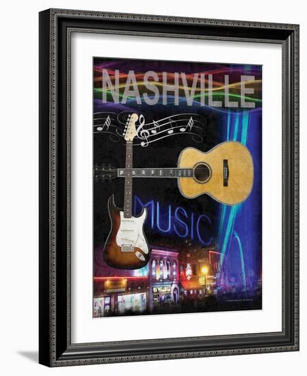 Nashville-Todd Williams-Framed Art Print