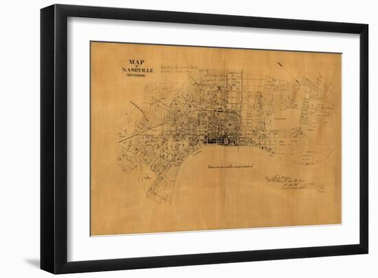 Nashville-null-Framed Giclee Print