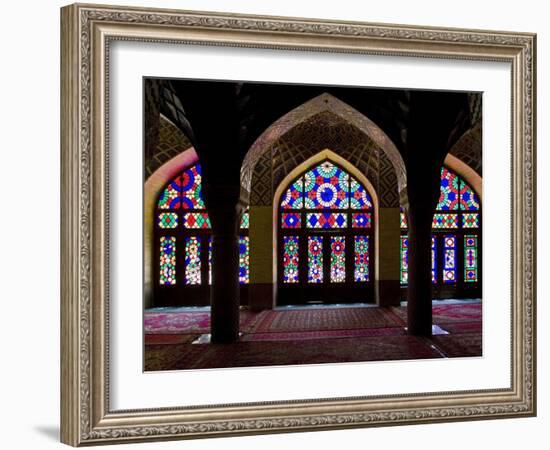 Nasih Mosque, Shiraz, Fars Province, Iran-Michele Falzone-Framed Photographic Print