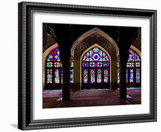 Nasih Mosque, Shiraz, Fars Province, Iran-Michele Falzone-Framed Photographic Print