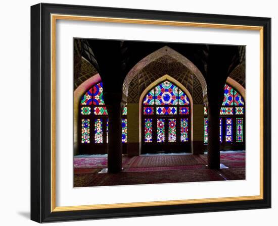 Nasih Mosque, Shiraz, Fars Province, Iran-Michele Falzone-Framed Photographic Print