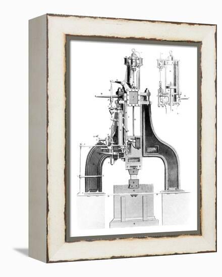Nasmyth's Steam Hammer, Artwork-Library of Congress-Framed Premier Image Canvas
