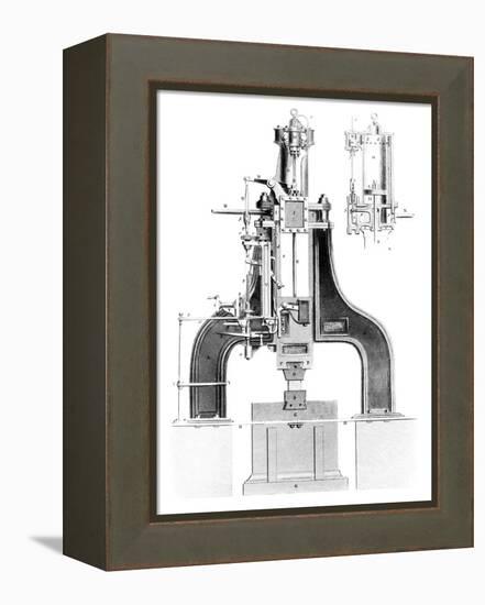 Nasmyth's Steam Hammer, Artwork-Library of Congress-Framed Premier Image Canvas