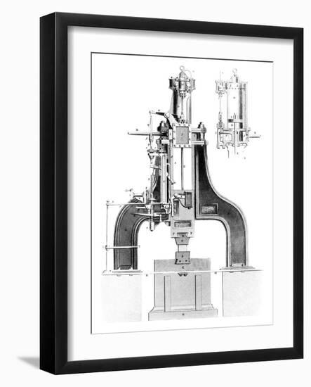 Nasmyth's Steam Hammer, Artwork-Library of Congress-Framed Photographic Print