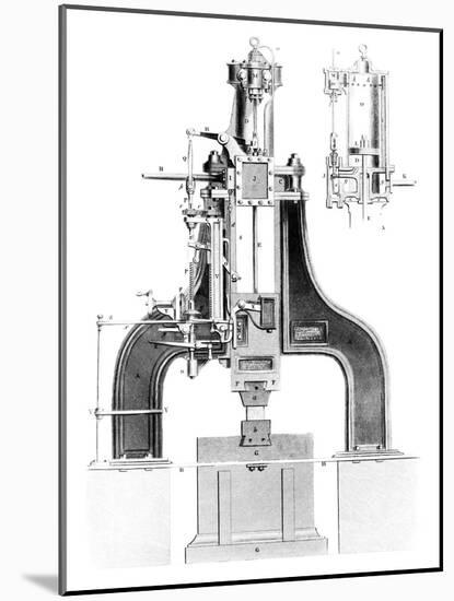 Nasmyth's Steam Hammer, Artwork-Library of Congress-Mounted Photographic Print