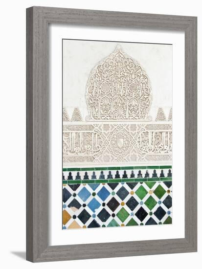 Nasrid Palace, Alhambra, Granada, Andalucia, Spain-Rob Tilley-Framed Photographic Print