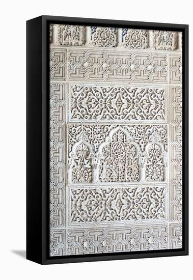 Nasrid Palace, Alhambra, Granada, Andalucia, Spain-Rob Tilley-Framed Premier Image Canvas