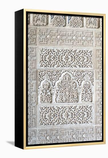 Nasrid Palace, Alhambra, Granada, Andalucia, Spain-Rob Tilley-Framed Premier Image Canvas