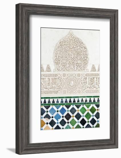 Nasrid Palace, Alhambra, Granada, Andalucia, Spain-Rob Tilley-Framed Photographic Print