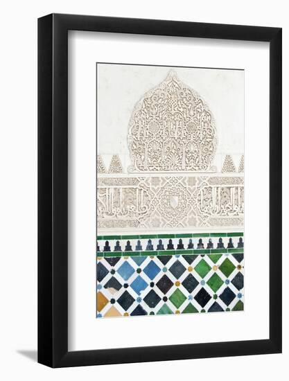 Nasrid Palace, Alhambra, Granada, Andalucia, Spain-Rob Tilley-Framed Photographic Print