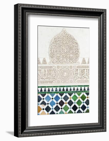 Nasrid Palace, Alhambra, Granada, Andalucia, Spain-Rob Tilley-Framed Photographic Print