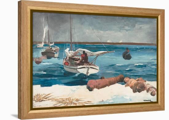 Nassau, 1899-Winslow Homer-Framed Premier Image Canvas