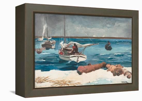 Nassau, 1899-Winslow Homer-Framed Premier Image Canvas