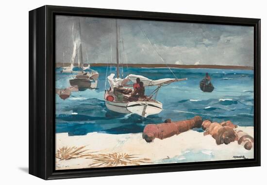 Nassau, 1899-Winslow Homer-Framed Premier Image Canvas