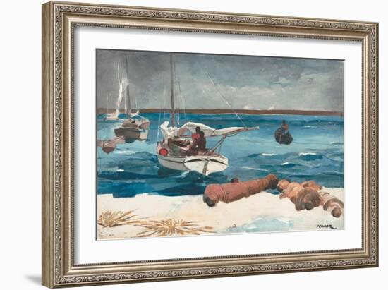 Nassau, 1899-Winslow Homer-Framed Giclee Print