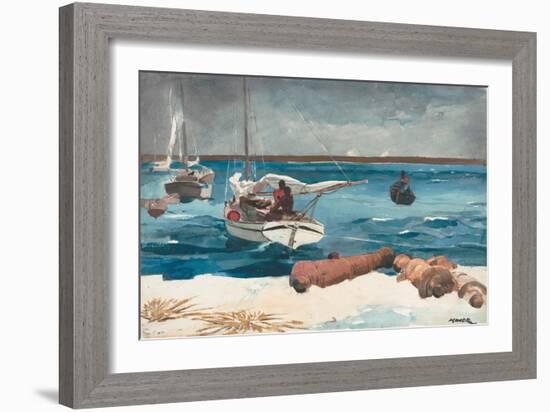 Nassau, 1899-Winslow Homer-Framed Giclee Print