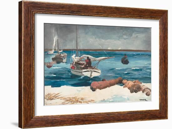 Nassau, 1899-Winslow Homer-Framed Giclee Print