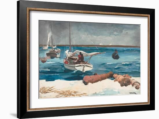 Nassau, 1899-Winslow Homer-Framed Giclee Print