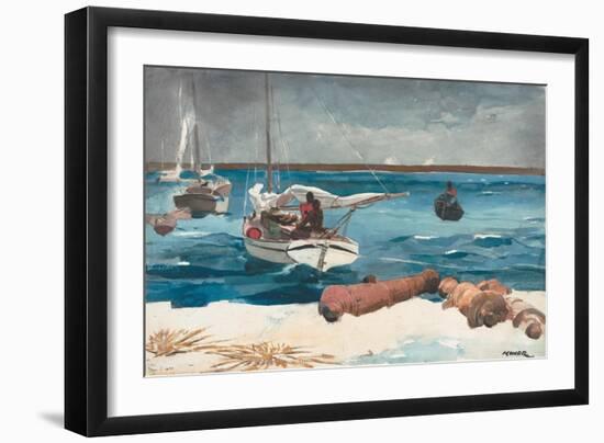 Nassau, 1899-Winslow Homer-Framed Giclee Print