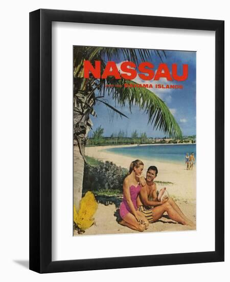 Nassau And Bahama Islands, Magazine Advertisement, UK, 1950-null-Framed Giclee Print