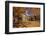 Nassau Hall At Fall, Princeton University-George Oze-Framed Photographic Print