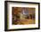 Nassau Hall At Fall, Princeton University-George Oze-Framed Photographic Print